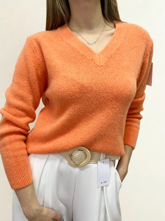 Sweter pomarańczowy z alpaki i wełny wiosenny_2.png