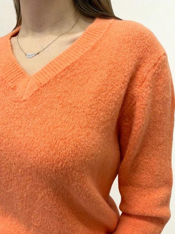 Sweter pomarańczowy z alpaki i wełny wiosenny_5.png