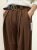 Spodnie materiałowe brązowe z paskiem szeroka nogawka eleganckie_5.png