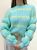 Sweter turkusowy w serduszka żółte bufiaste rękawy wiosenny_1.png